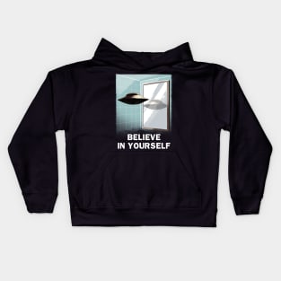 Believe in Yourself Kids Hoodie